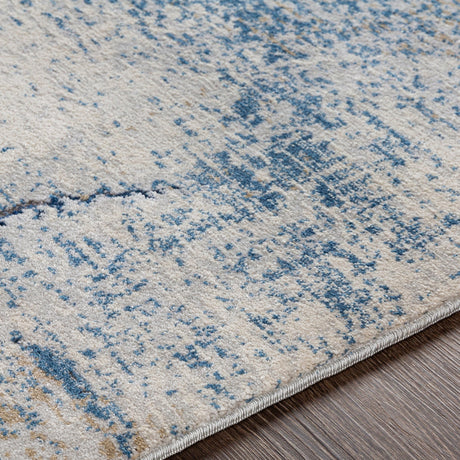 Surya Norland Nld-2309 Light Gray, Charcoal, Butter, Denim Rugs.