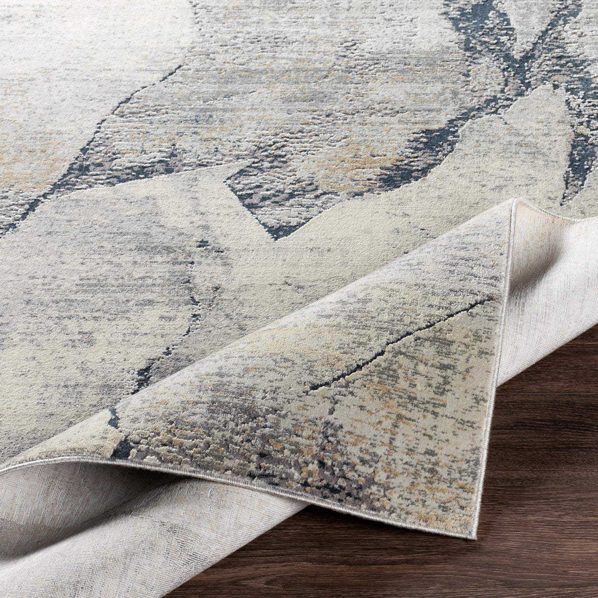 Surya Norland Nld-2311 Light Gray, Charcoal, Khaki, Butter Rugs.