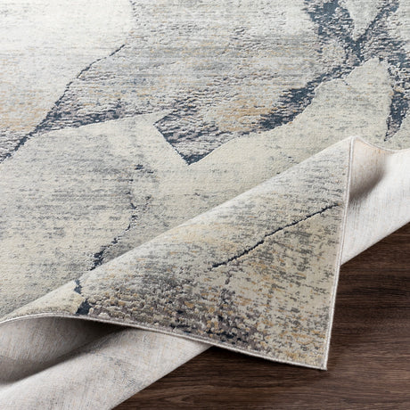 Surya Norland Nld-2311 Light Gray, Charcoal, Khaki, Butter Rugs.