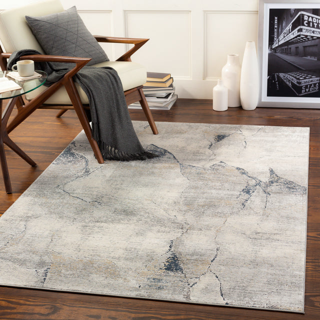 Surya Norland Nld-2311 Light Gray, Charcoal, Khaki, Butter Rugs.