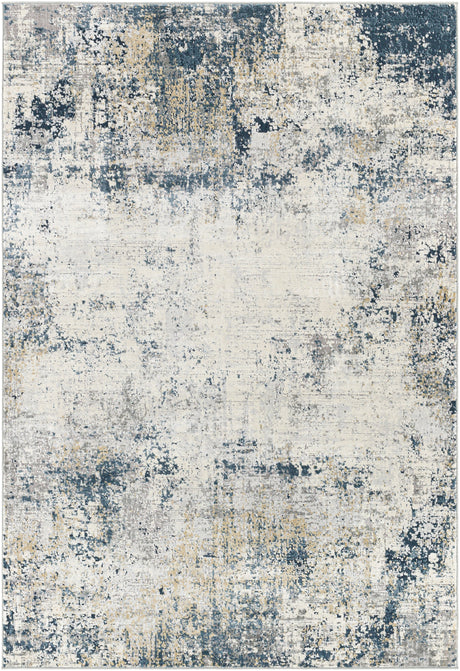 Surya Norland Nld-2312 Medium Gray, Charcoal, Denim, Beige Rugs.