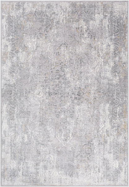 Surya Norland Nld-2313 Medium Gray, Cream, Khaki Area Rug