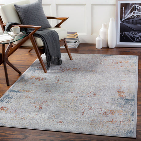 Surya Norland Nld-2316 Medium Gray, Cream, Beige, Camel Rugs.