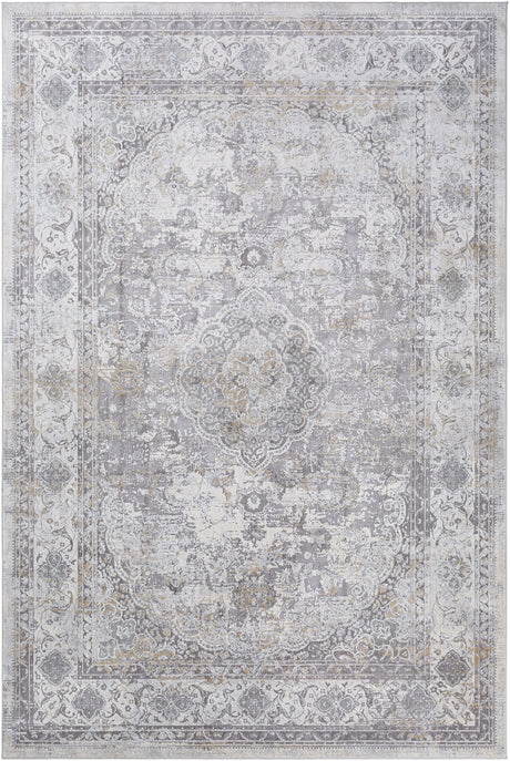 Surya Norland Nld-2318 Medium Gray, Cream, Khaki Rugs.