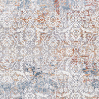 Surya Norland Nld-2319 Medium Gray, Cream, Dark Blue, Denim Area Rug