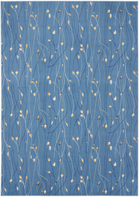 Nourison Grafix Grf15 Light Blue Area Rug