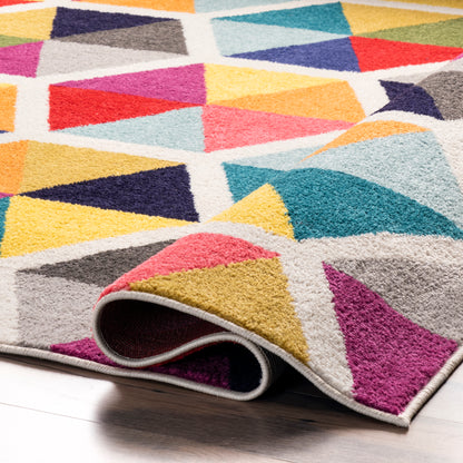 Nuloom Maris Triangles Nma1677A Multi Area Rug