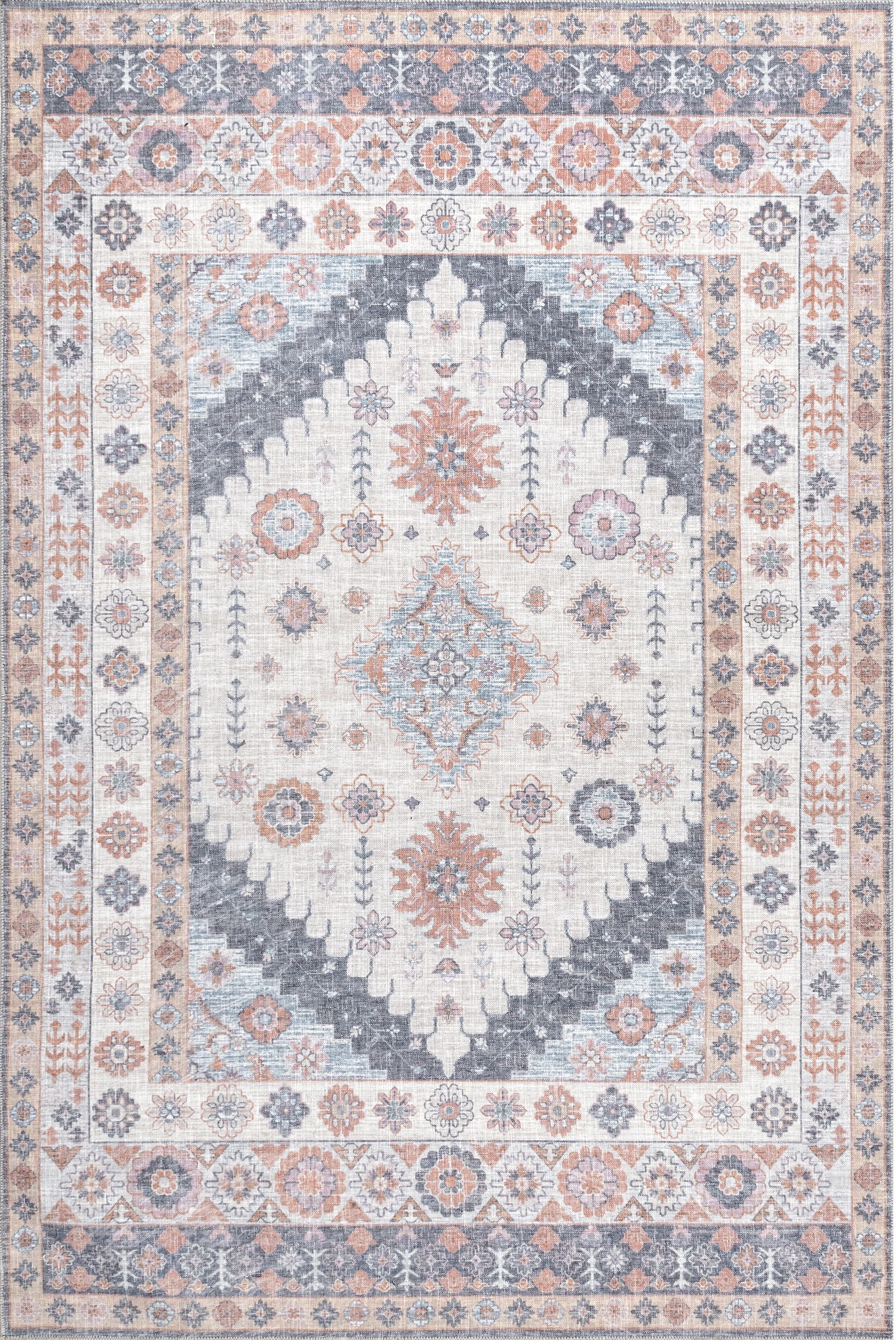 AreaRugs.com Wavaj Nwa1223A Ivory Area Rug