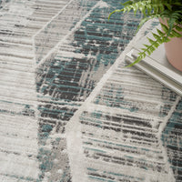 Nourison Thalia Thl01 Grey/Beige Area Rug