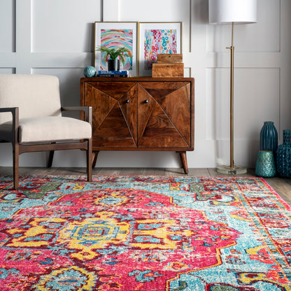 Nuloom Corbett Bohemian Nco2240C Multi Area Rug