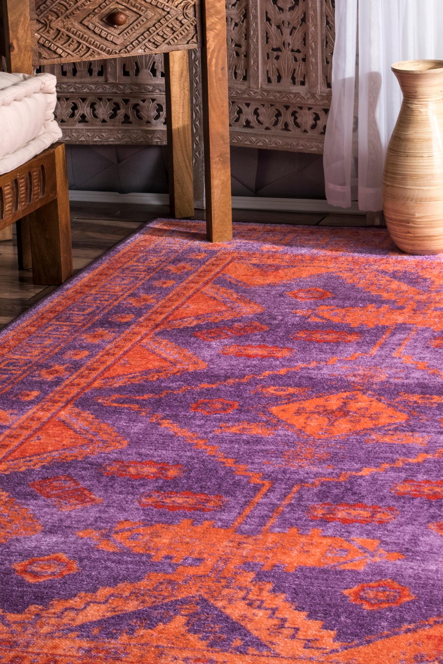 Nuloom Hellenic Muse Nhe2522A Purple Area Rug