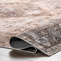 AreaRugs.com Wavaj Nwa1071A Light Brown Area Rug