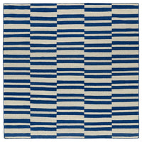 Kaleen Nomad Nom01 Navy (22) Striped Area Rug