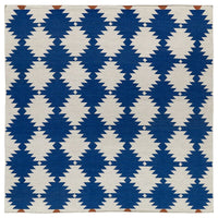 Kaleen Nomad Nom02 Navy (22) Damask Area Rug