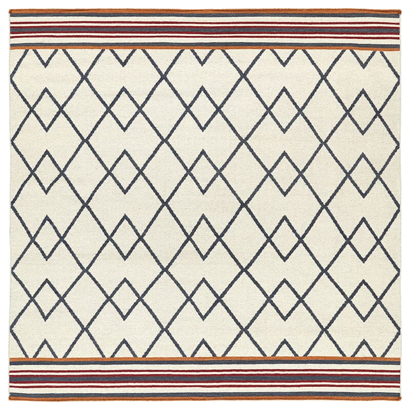 Kaleen Nomad Nom03 Ivory (01) Geometric Area Rug