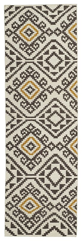 Kaleen Nomad Nom05 Charcoal (38) Southwestern Area Rug