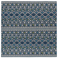 Kaleen Nomad Nom08 Blue (17) Southwestern Area Rug