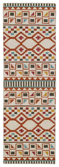 Kaleen Nomad Nom08 Paprika (53) Southwestern Area Rug