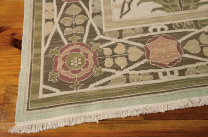 Nourison Nourmak S144 Light Green Area Rug