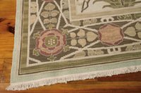 Nourison Nourmak S144 Light Green Area Rug