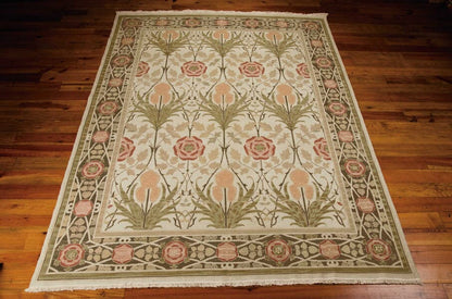 Nourison Nourmak S144 Light Green Area Rug