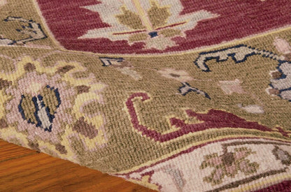 Nourison Nourmak Sk92 Burgundy Area Rug