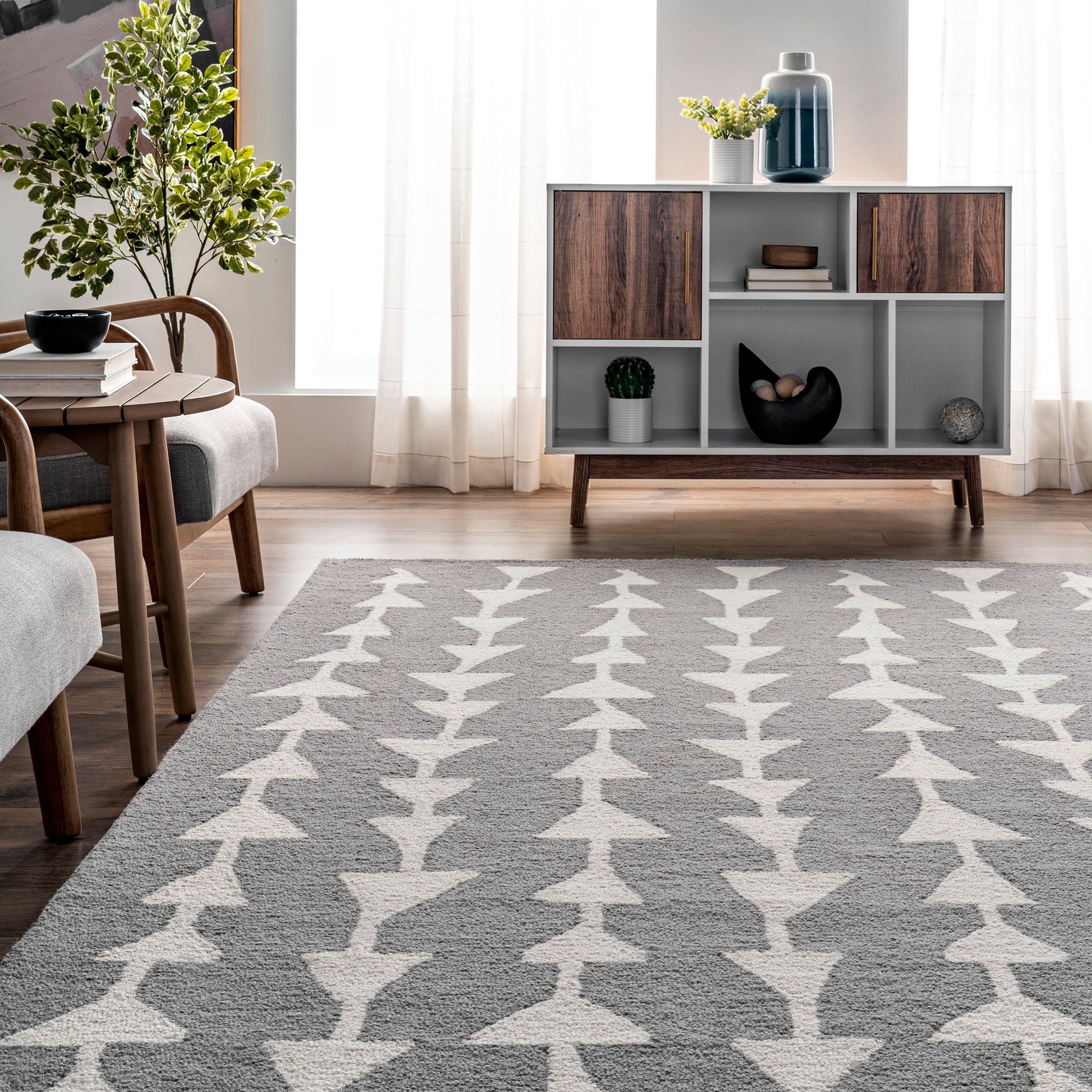 Nuloom Farrah Nfa2685A Gray Area Rug