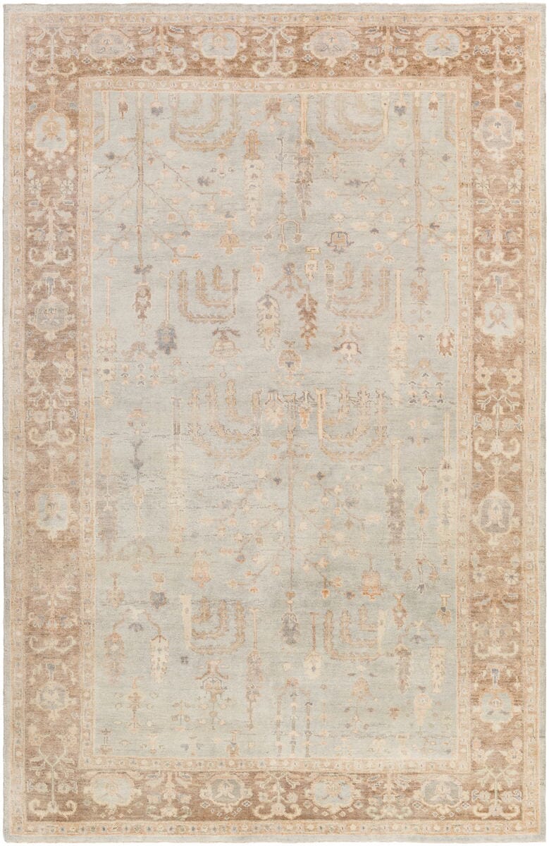 Surya Normandy Noy-8003 Ivory, Khaki, Beige, Wheat, Camel Rugs.