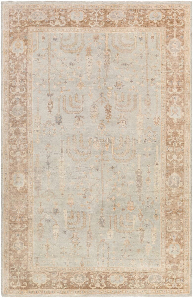 Surya Normandy Noy-8003 Ivory, Khaki, Beige, Wheat, Camel Rugs.