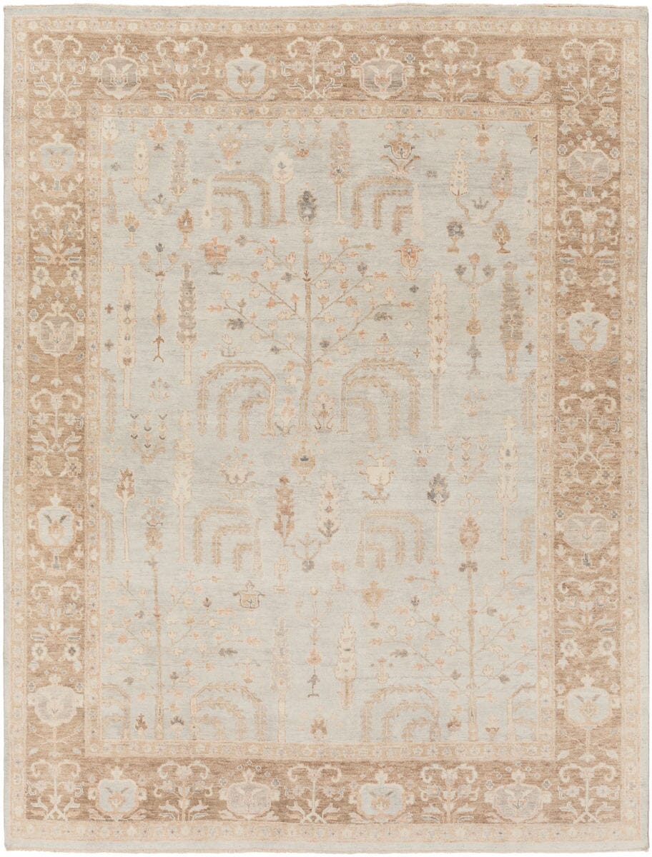 Surya Normandy Noy-8003 Ivory, Khaki, Beige, Wheat, Camel Rugs.