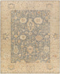 Surya Normandy Noy-8007 Teal, Medium Gray, Cream, Light Gray Rugs.