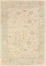Surya Normandy Noy-8010 Seafoam, Cream, Dark Brown, Tan Rugs.