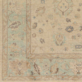 Surya Normandy Noy-8010 Seafoam, Cream, Dark Brown, Tan Rugs.