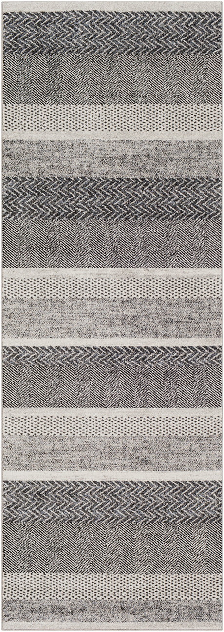 Surya Nepali Npi-2303 Black, Gray Rug.