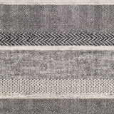 Surya Nepali Npi-2303 Black, Gray Rug.