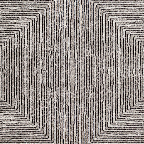 Surya Nepali Npi-2316 Black, Gray Rug.