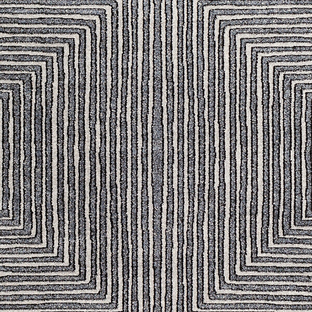 Surya Nepali Npi-2317 Medium Gray, Cream, Black Rugs.