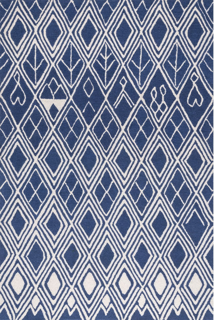 Nuloom Della Moroccan Nde2705A Blue Area Rug