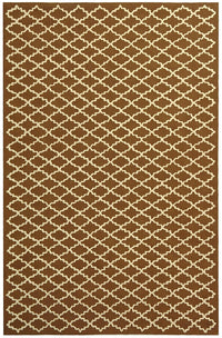 Safavieh Newport npt211c Chocolate / Ivory Geometric Area Rug