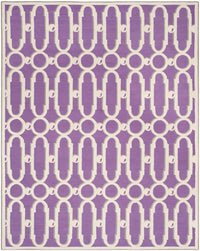 Safavieh Newport Npt434B Purple / White Geometric Area Rug