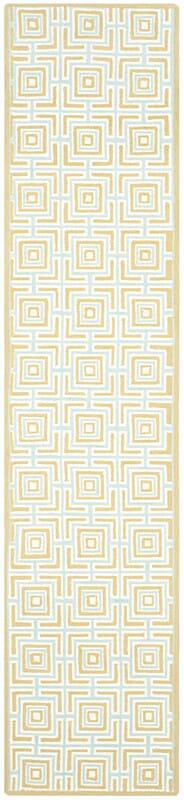 Safavieh Newport Npt438C Olive / Light Blue Geometric Area Rug