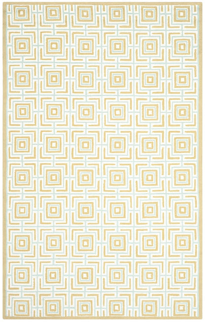 Safavieh Newport Npt438C Olive / Light Blue Geometric Area Rug