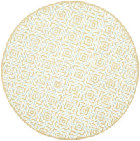 Safavieh Newport Npt438C Olive / Light Blue Geometric Area Rug