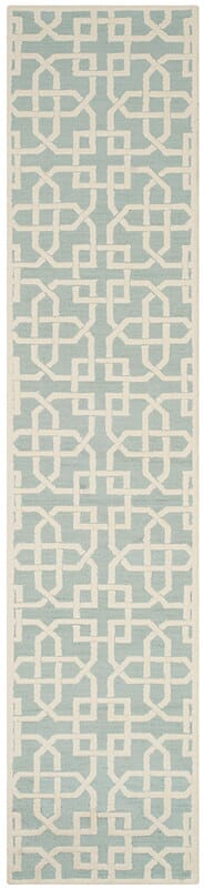 Safavieh Newport Npt441B Light Blue / White Geometric Area Rug