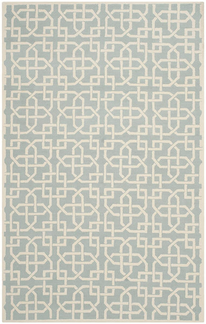 Safavieh Newport Npt441B Light Blue / White Geometric Area Rug