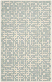 Safavieh Newport Npt441B Light Blue / White Geometric Area Rug