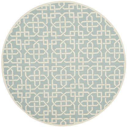 Safavieh Newport Npt441B Light Blue / White Geometric Area Rug