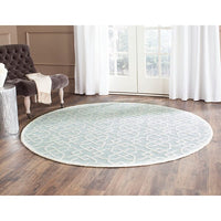 Safavieh Newport Npt441B Light Blue / White Geometric Area Rug