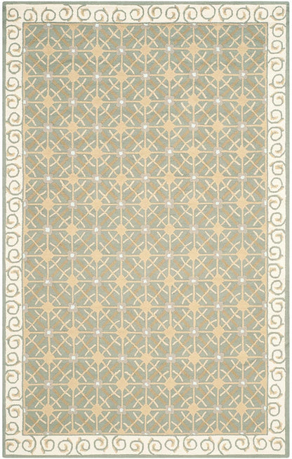 Safavieh Newport Npt443A Olive / Beige Geometric Area Rug