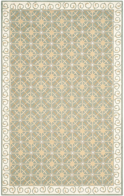 Safavieh Newport Npt443A Olive / Beige Geometric Area Rug